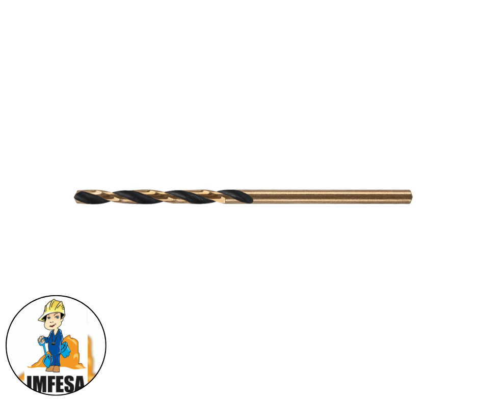 Broca HSS 2.5 mm Trugold para metal, Truper Expert